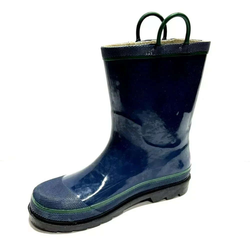 Western Chief Kids Firechief 2 Rain Boots Blue Size 4 M Big Kid